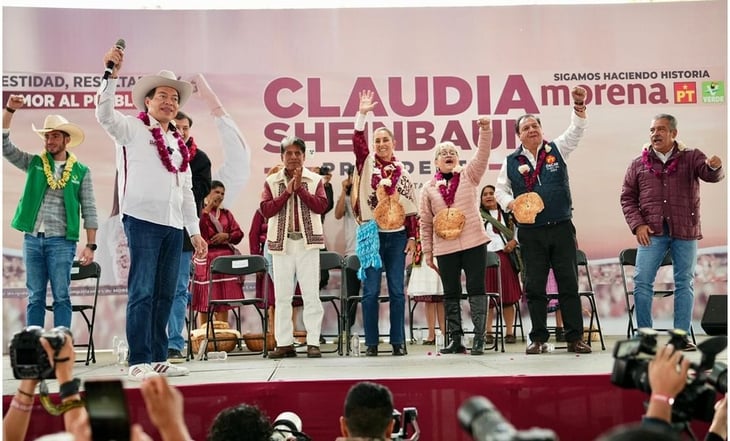 Mario Delgado celebra aprobación del registro de la coalición 'Sigamos Haciendo Historia' ante el INE