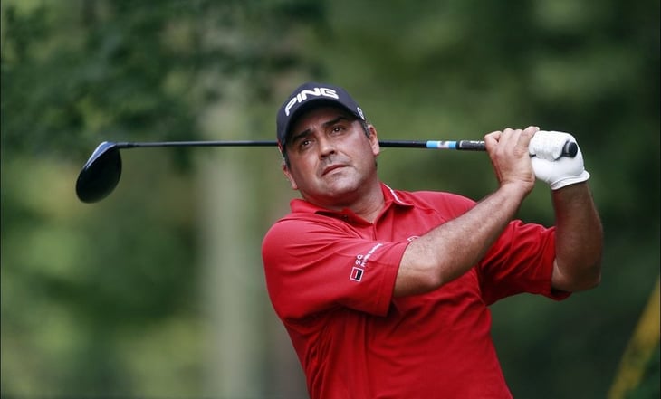 Ángel Cabrera regresó al golf profesional tras 32 meses en la cárcel por condena de violencia de género