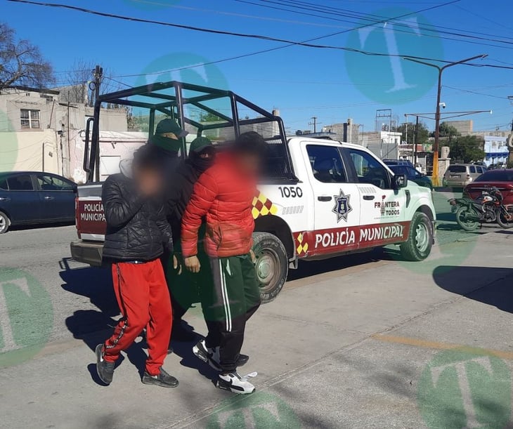 Menores capturados tras robo de motocicleta en ciudad Frontera