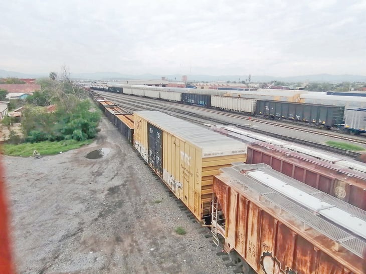 Cierre de vías férreas en la frontera afecta a industria