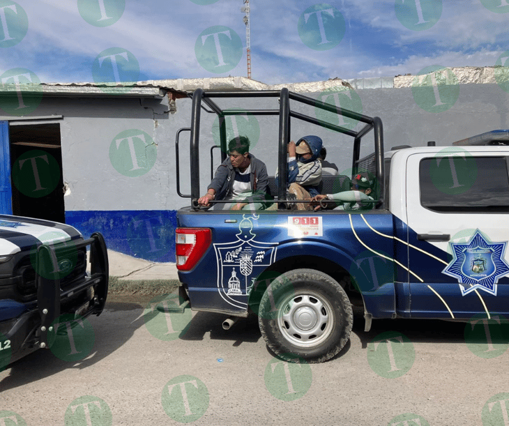 Policías Preventivos realizan operativo “barrido” en el sector Norte de Monclova