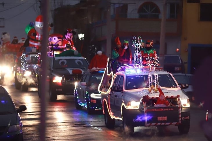 Desfile Navideño será realizado por parte de la Comisaría de Seguridad en Saltillo