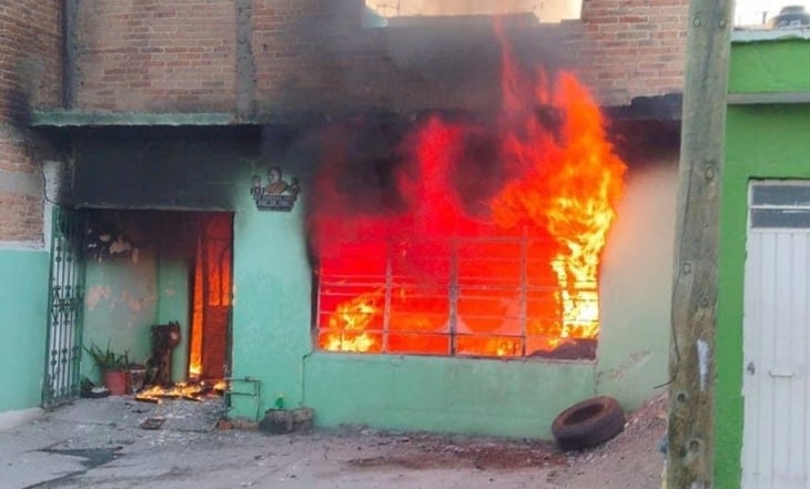 Tragedia en la víspera de Navidad, en incendio muere familia en San Luis Potosí