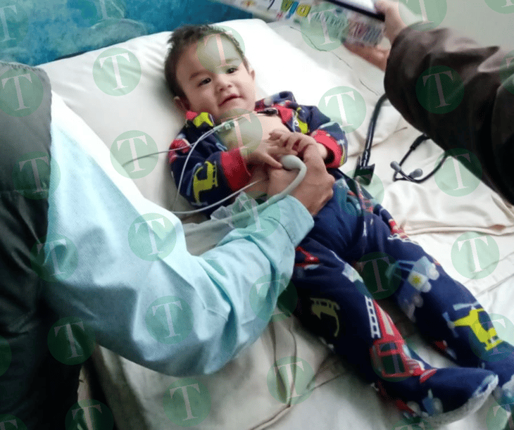  Javiercito de 10 meses de edad lucha contra un soplo en el corazón
