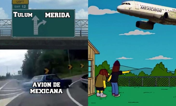 'Mi primera chamba': Con memes, usuarios reaccionan a vuelo inaugural de Mexicana de Aviación