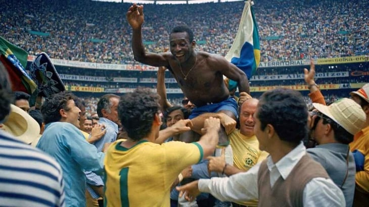 Pelé, la figura del Mundial de México 1970