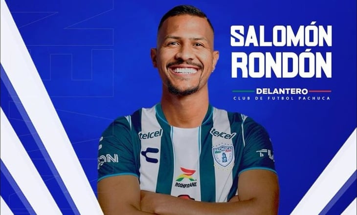 Pachuca confirma el fichaje del histórico goleador venezolano Salomón Rondón