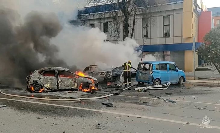 Bombardeo ucraniano en ciudad rusa de Belgorod deja 10 muertos, según Moscú