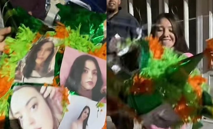 TikTok: Jóvenes celebran posada navideña rompiendo piñata con fotografías de sus exparejas