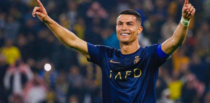 Cristiano Ronaldo marca en la goleada del Al Nassr y se confirma como el máximo goleador del 2023