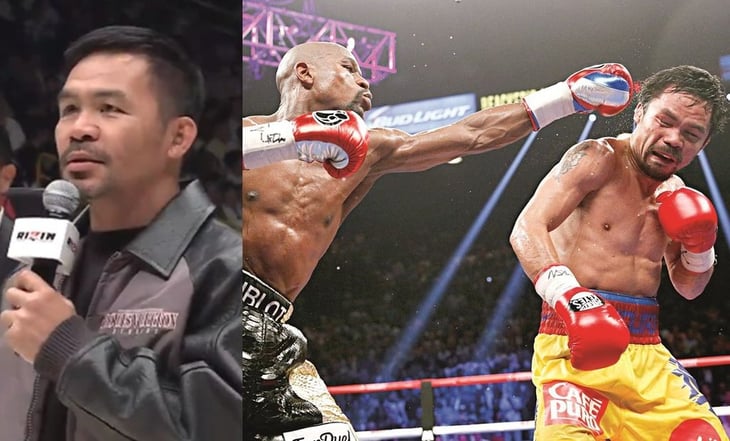 Manny Pacquiao anuncia pelea contra Floyd Mayweather Jr en 2024