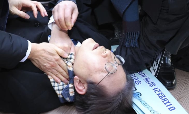 Líder de la oposición de Corea del Sur se encuentra en cuidados intensivos tras ser apuñalado