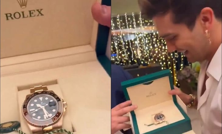 Cristiano Ronaldo se luce y regala costoso reloj al cantante brasileño Luan Santana