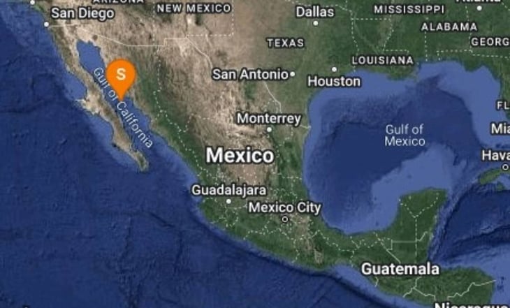 Sin reporte de daños tras sismo de 4.4 grados en Guaymas, Sonora: Protección civil