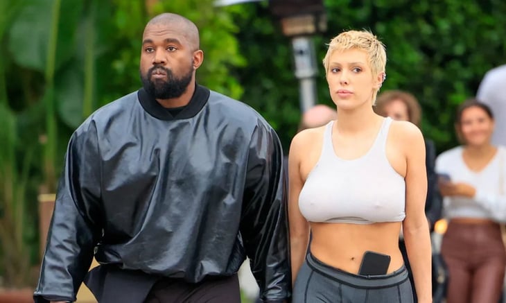 Kanye West, criticado por subir unas fotos de su esposa, Bianca Censori, casi desnuda