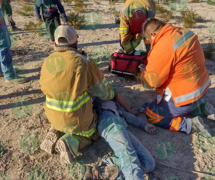 Bomberos y Cruz Roja unen esfuerzos para salvar a menor lesionado 