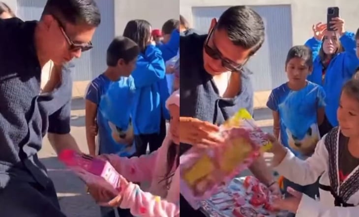 América: El portero Ángel Malagón regala juguetes a los más necesitados en el día de Reyes