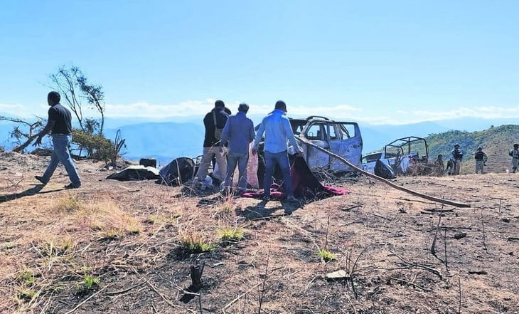 Ataque deja cinco calcinados en Sierra