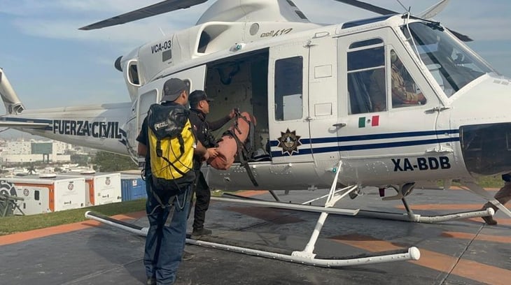 Rescatan a hombre de 65 años en el Cerro del Sapo
