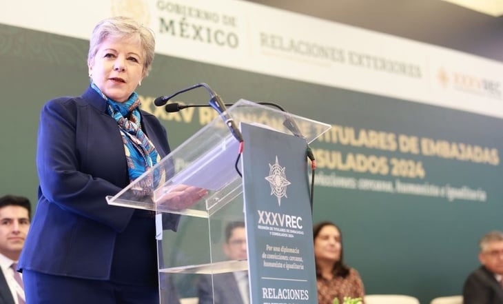 SRE alista estrategia migratoria; México tiene 140 mil solicitudes de asilo: canciller Bárcena