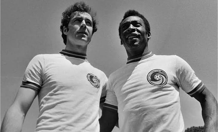 Franz Beckenbauer y Pelé, las estrellas mundiales que cautivaron a Estados Unidos