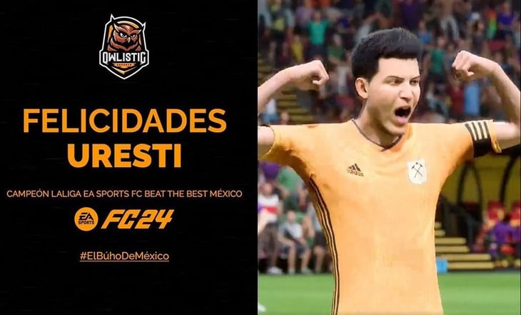 Aldo Uresti y Yidan, los reyes del “Beat The Best LaLiga FC Pro México”