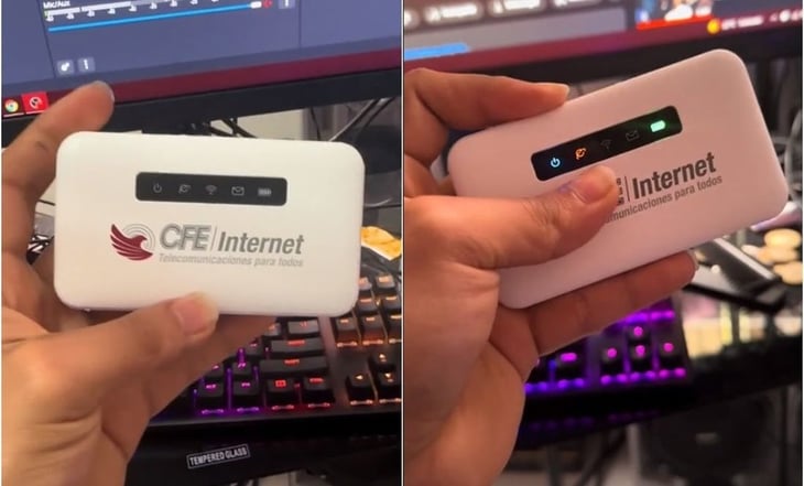¿Cómo funciona el internet móvil de la CFE? Joven lo explica en TikTok