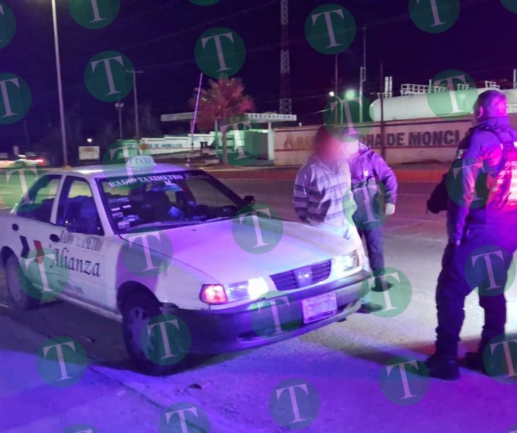 Taxista protagoniza persecución tras arrollar a 'La Cazuela' en Monclova