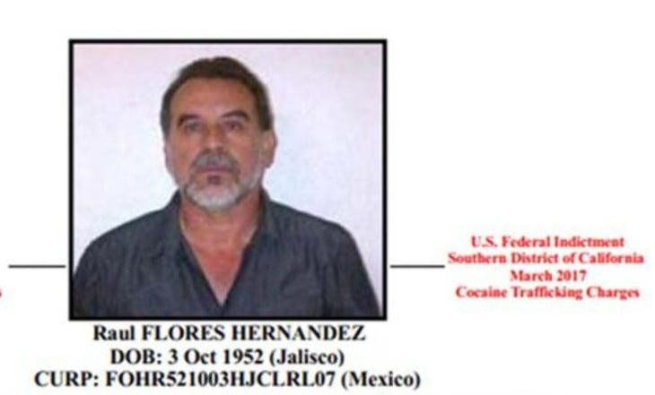 Condenan en EU a 'El Tío', socio de Cártel de Sinaloa, por tráfico de cocaína