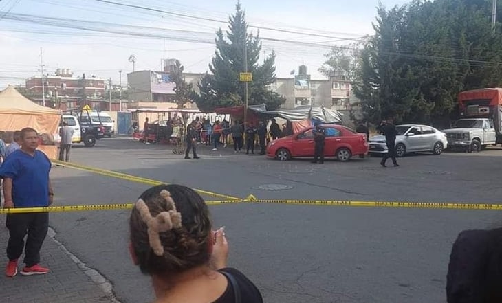 Balacera deja 2 muertos en la colonia San Francisco Coacalco