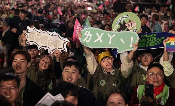 China afirma que la 'reunificación' con Taiwán es 'inevitable', pese a elección de Lai como nuevo presidente