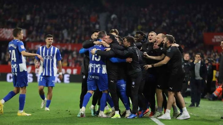Sevilla suma su tercera derrota al hilo en Liga al caer ante el Alavés en casa