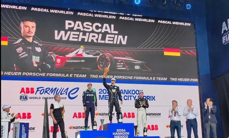 Pascal Wehrlein gana el E-Prix CDMX 2024 de la Fórmula E