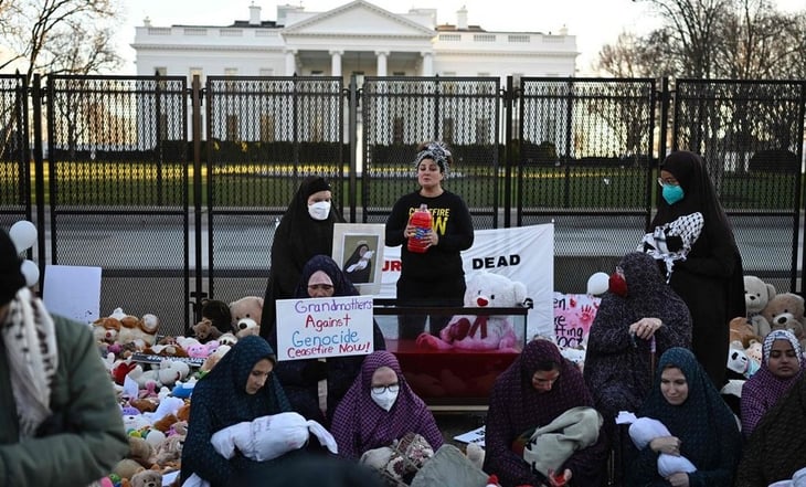 Manifestaciones en Washington y Londres piden fin inmediato a la guerra en Gaza