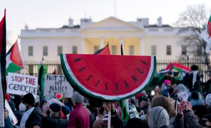 Evacúan personal no esencial de la Casa Blanca en medio de protestas por guerra en Gaza