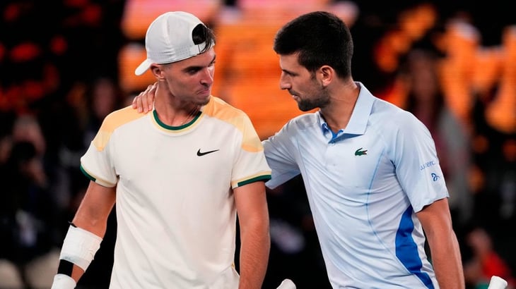 El sufrido debut de Novak Djokovic en el Abierto de Australia