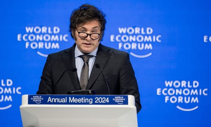 Milei advierte que 'Occidente está en peligro' por el socialismo en el Foro de Davos