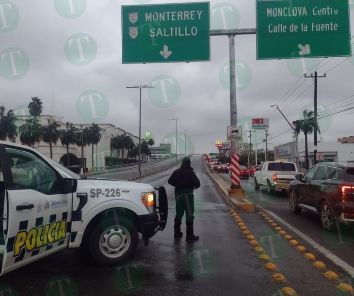 El frío solo ocasionó 5 accidentes vehiculares en Monclova