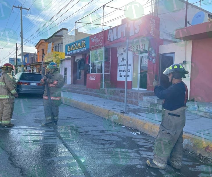 Bomberos y Policía se movilizan ante fuga de gas en Estancias de San Juan Bautista