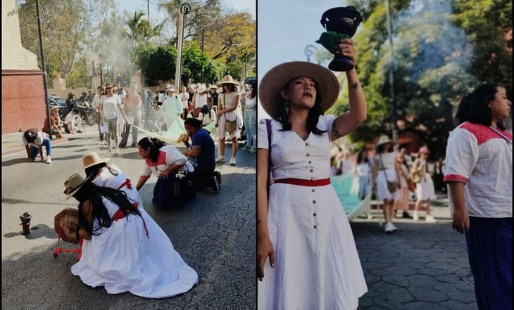Con caminata, comunidad artística exige justicia para Mafer en Morelos