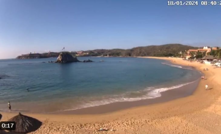 Videos: Así se vivió el sismo de magnitud 5 en playas de Huatulco, Oaxaca