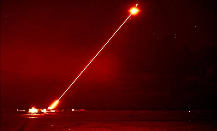 Reino Unido prueba el 'Dragon Fire', su arma láser de alta potencia, contra objetivos aéreos