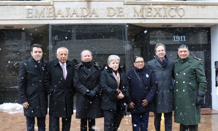 En medio de la nieve en EU, delegación mexicana se dice lista para encuentro de alto nivel