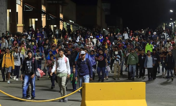 Parte de Honduras hacia EU primera caravana de migrantes en 2024