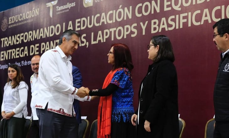 Tamaulipas respalda a maestros; basifica a más de 3 mil