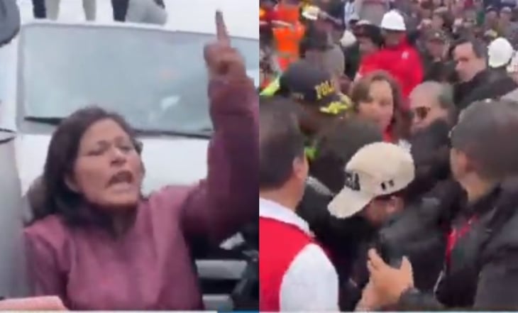 Dina Boluarte es agredida y zarandeada durante una visita a la región de Ayacucho