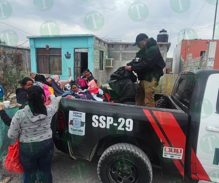 Policía Civil de Coahuila y tortillería 'Las Cecilias' brindan ayuda a familias vulnerables