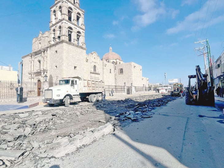 Excavaciones del Centro Histórico no llegan a más de 1 metro de profundidad