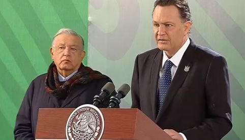 Mauricio Kuri: Con el apoyo federal vamos a resolver el problema de suministro de agua en Querétaro