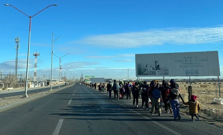 Sin freno, el flujo de personas migrantes hacia Ciudad Juárez